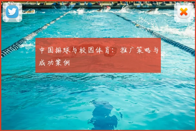 中国排球与校园体育:推广策略与成功案例